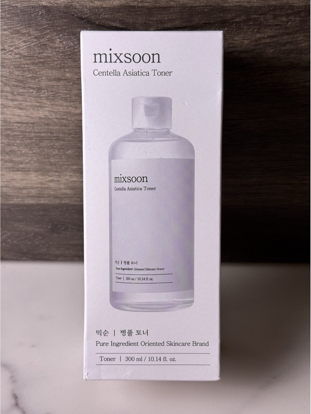 BRAND NEW mixsoon Centella Asiatica Toner 300ml (10.14 fl oz) Clear